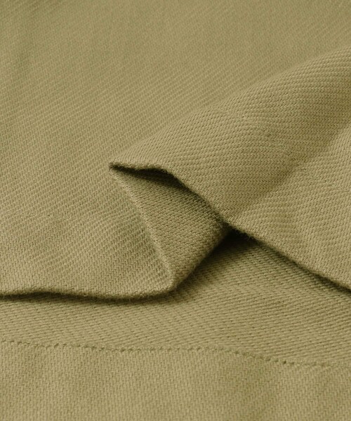 KBF（ケイビーエフ）の「KBF+　ミリタリーテーラードジャケット（ミリタリージャケット・レディース・KHAKI/OFF・one）」の19枚目の写真