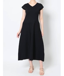 LAGUNAMOON | ウエストデザインフォルムニットワンピース(ワンピース)