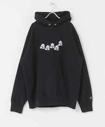 EKAL | TACOMA FUJI RECORDS TFI MULTI LOGO HOODIE(パーカー)
