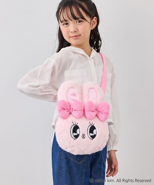 ROPE' PICNIC（ロペピクニック）の「【Esther Bunny/エスターバニー】【WEB限定】フェイスショルダーバッグ リボンバニー（ショルダーバッグ・レディース・ピンク・F）」の14枚目の写真
