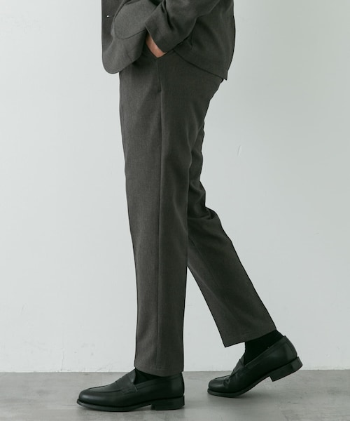 URBAN RESEARCH DOORS（アーバンリサーチドアーズ）の「LIFE STYLE TAILOR　ブラッシュドウールライクストレッチパンツ（スラックス・メンズ・NAVY/GRAY/KHAKI・S/M/L/XL）」の8枚目の写真