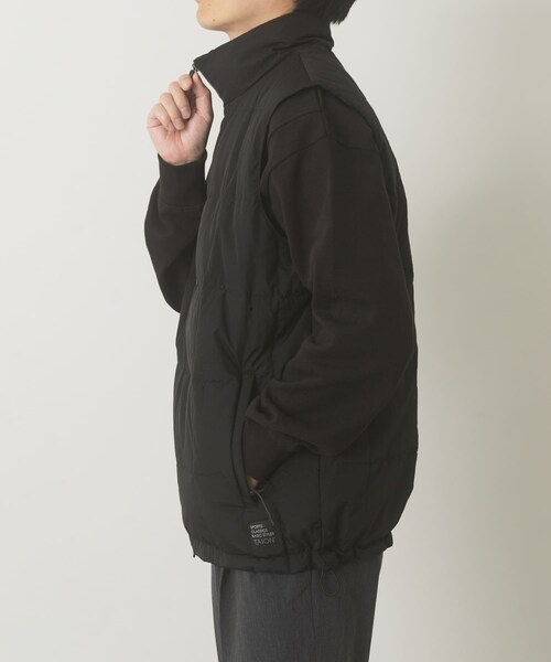 ITEMS URBANRESEARCH(アイテムズ アーバンリサーチ)の「TAION SC Track Down Vest(その他アウター・メンズ・BLK/D.CHARCOAL/KHK・M/L/XL)」の7枚目の写真