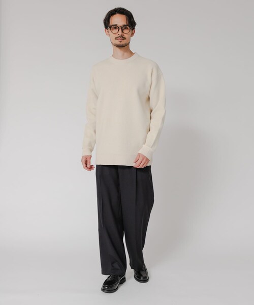 URBAN RESEARCH(アーバンリサーチ)の「モールリュクスプルオーバー(その他トップス・メンズ・IVORY/CHARCOAL/BLACK・M/L)」の10枚目の写真