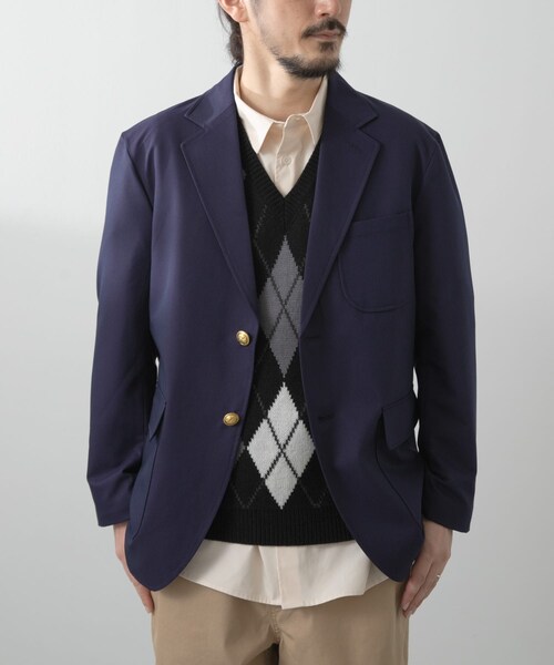 ITEMS URBANRESEARCH（アイテムズ アーバンリサーチ）の「High-spec Blazer（テーラードジャケット・メンズ・NVY・S/M/L）」の16枚目の写真