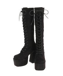 EMODA | レースアップフィットブーツ(ブーツ)