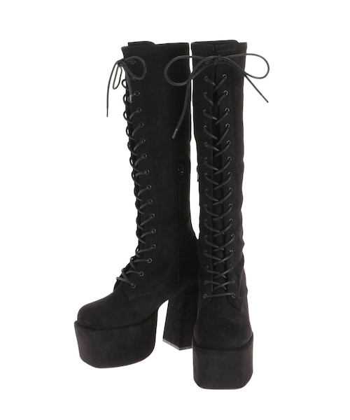 レースアップフィットブーツ