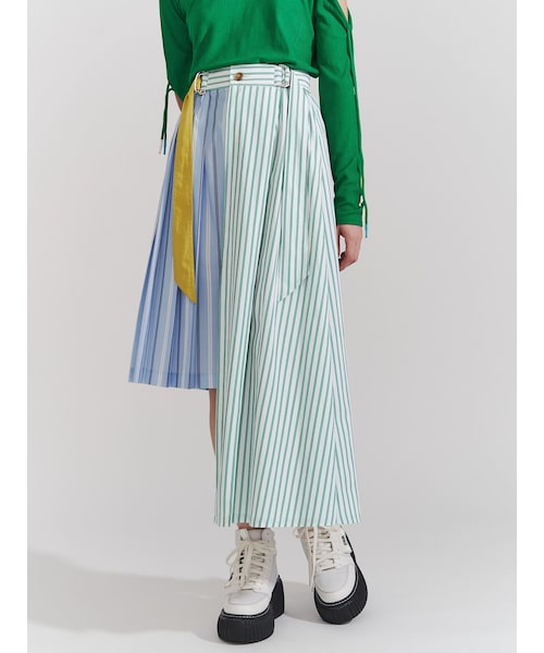 スカート PAMEO POSE Plaid Knit Skirt PAMEO POSE Plaid Knit Skirt