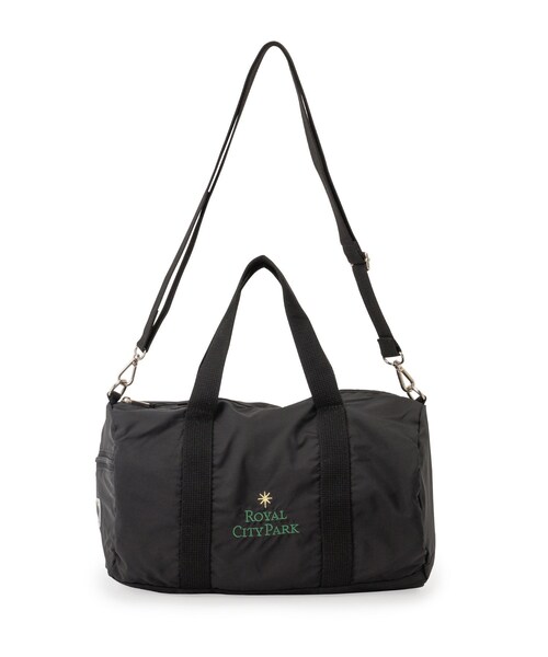 ADAM ET ROPE'(アダムエロペ)の「【ROYAL CITY PARK】ROLLING BOSTON BAG(ボストンバッグ・レディース・チャコール/ネイビー/レッド・F)」の4枚目の写真
