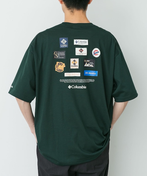 URBAN RESEARCH DOORS(アーバンリサーチドアーズ)の「Columbia スタックブルックグラフィック ショートスリーブTシャツ(Tシャツ/カットソー・メンズ・NAVY/BLACK/GREEN/WHITE・M/L/XL)」の3枚目の写真