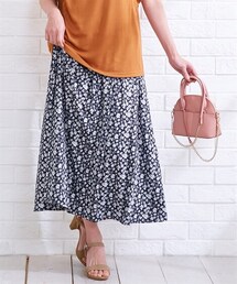 nissen | 【産前・産後】犬印本舗　産前産後に使える！らくちんマタニティマキシスカート(マタニティウェア/グッズ)