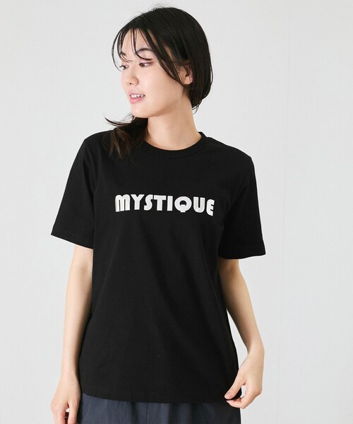 Jayro（ジャイロ）の「メタリックロゴプルオーバー（Tシャツ/カットソー・レディース・ブラック/ホワイト系・M）」の4枚目の写真