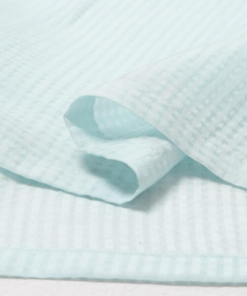 URBAN RESEARCH(アーバンリサーチ)の「SEVEN BY SEVEN SHEER ORGANIC COTTON SHIRTS LONG-SLEEVE(シャツ/ブラウス・メンズ・060 YELLOW/110 BLUE・M/L)」の9枚目の写真