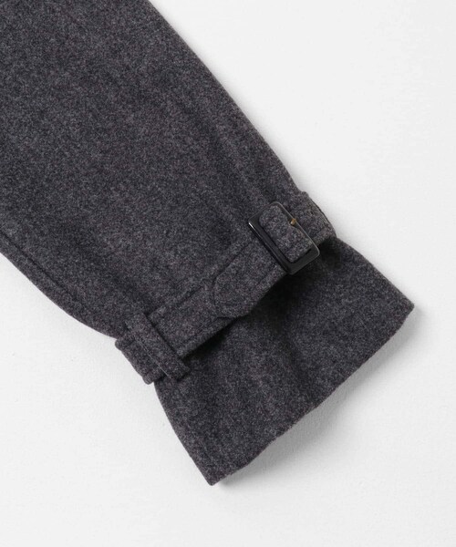 URBAN RESEARCH Sonny Label（アーバンリサーチサニーレーベル）の「メルトンジャージースタンドカラーコート（テーラードジャケット・レディース・チャコール/グレー/ベージュ・FREE）」の13枚目の写真