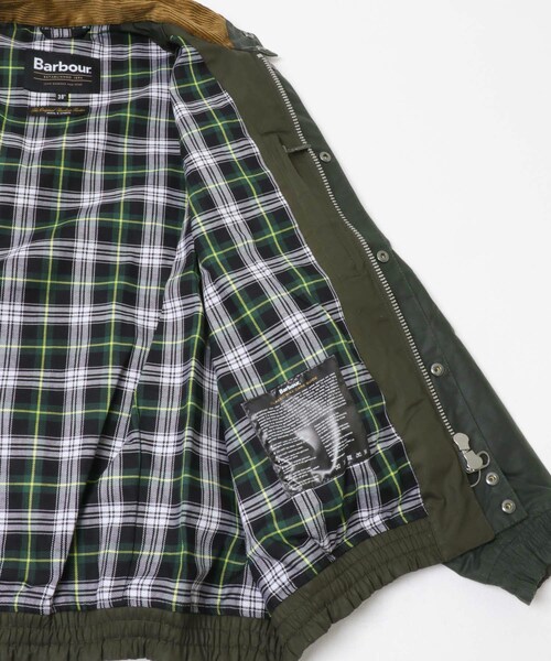 URBAN RESEARCH(アーバンリサーチ)の「Barbour BLOUSON TRANSPORT WAX JACKET(ブルゾン・メンズ・black/sage・36/38/40/42)」の14枚目の写真