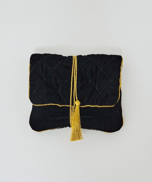 ADAM ET ROPE'（アダムエロペ）の「【J'aDoRe・店舗限定】【GIGI（ジジ）】Original jewelry pouch（ポーチ・レディース・ブラック/グリーン/ピンク・F）」の20枚目の写真