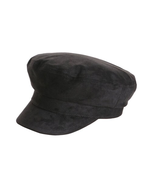 MERCURYDUO（マーキュリーデュオ）の「フェイクスエードキャスケット（キャスケット・レディース・ベージュ/ブラック/ブラウン・F）」の5枚目の写真