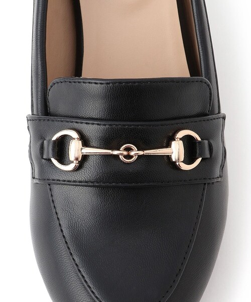 ROPE' PICNIC(ロペピクニック)の「ROPE' PICNIC PASSAGE byHARUTA/ヒールアップローファー(ローファー・レディース・ブラック/キナリ・23.0/23.5/24.0/24.5)」の15枚目の写真