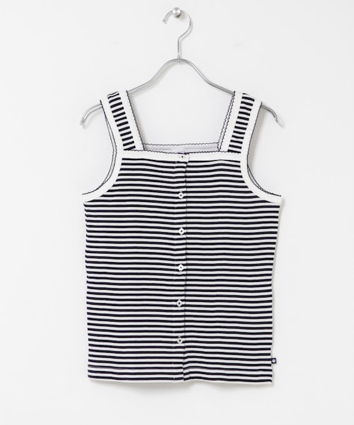 URBAN RESEARCH DOORS(アーバンリサーチドアーズ)の「PETIT BATEAU TANKTOP(タンクトップ・レディース・SMO/MARSH・S)」の1枚目の写真