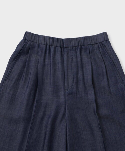 ROPE'(ロペ)の「GWIL TENCEL DENIM HALF PANTS|テンセルデニムハーフ(デニムパンツ・レディース・ブルー・F)」の11枚目の写真