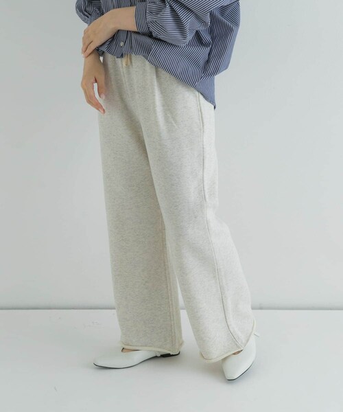 URBAN RESEARCH Sonny Label（アーバンリサーチサニーレーベル）の「スウェットワイドパンツ（スウェットパンツ・レディース・グレー/オートミール・36/38）」の17枚目の写真