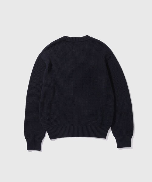 ADAM ET ROPE'(アダムエロペ)の「【ROYAL MER for WILD LIFE TAILOR】EX LYAM(ニット/セーター・メンズ・キナリ/ネイビー・L/M)」の12枚目の写真