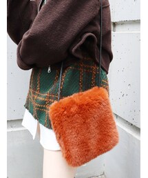MURUA | フェイクファーショルダーバッグ(ショルダーバッグ)