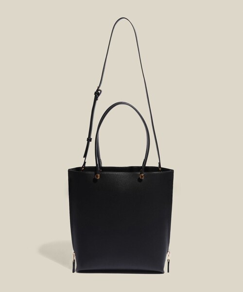 ROPE'(ロペ)の「【E'POR】Y BAG Short/通勤・軽量・新型・26SS(トートバッグ・レディース・ブラック/グレー/キナリ/ダークブラウン/モスグリーン/ネイビー/ブルー/ワイン・F)」の11枚目の写真