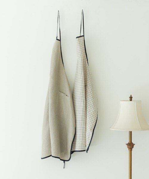 URBAN RESEARCH DOORS（アーバンリサーチドアーズ）の「fog linen work　リネンパイピングエプロン（キッチンツール・メンズ・ナチュラル/ジェン・-）」の14枚目の写真