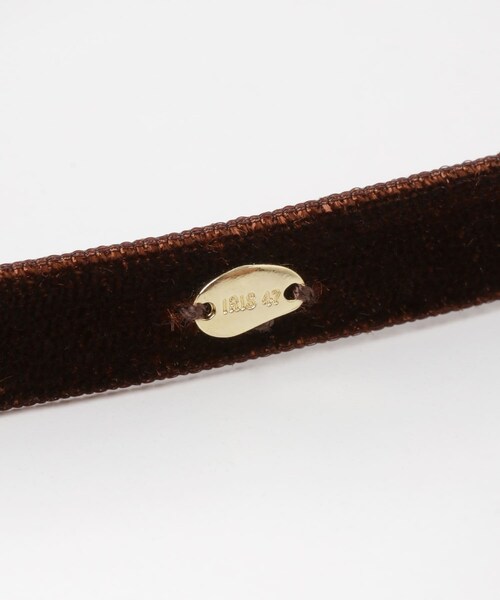 URBAN RESEARCH(アーバンリサーチ)の「IRIS47 Velvet headband(カチューシャ・レディース・black/brown/navy・-)」の8枚目の写真