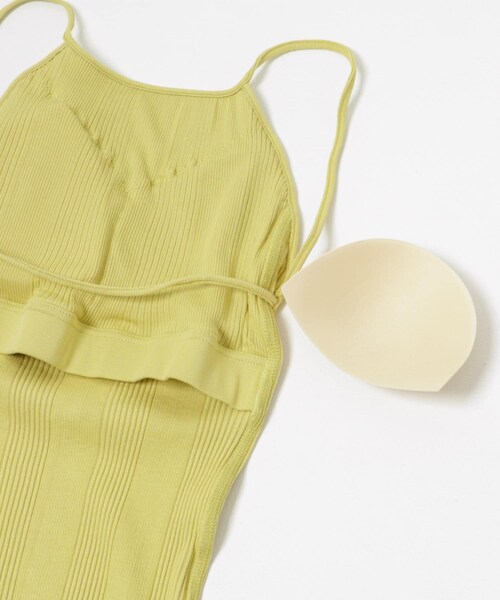 URBAN RESEARCH(アーバンリサーチ)の「HAKUJI Random rib open back camisole(キャミソール・レディース・Ivory/Canaria/Black・one)」の11枚目の写真