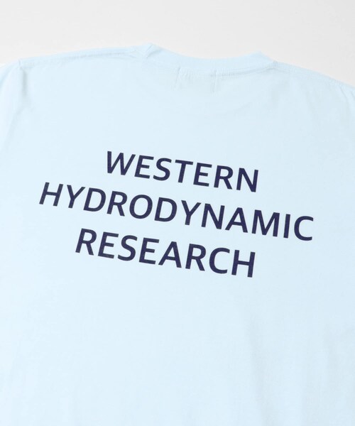 THE GOODLAND MARKET（ザグッドランドマーケット）の「Western Hydrodynamic Research　WORKER TEE（Tシャツ/カットソー・メンズ・BROWN/SKYBLUE/NAVY・L/XL）」の14枚目の写真