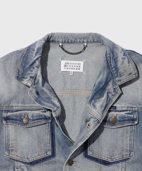 ADAM ET ROPE'(アダムエロペ)の「【Maison Margiela/メゾン マルジェラ】DENIM SPORTS JKT BLUE(デニムジャケット・メンズ・ブルー系・46/48)」の5枚目の写真