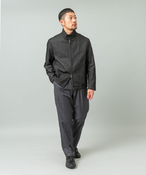 URBAN RESEARCH ROSSO（アーバンリサーチロッソ）の「『WEB限定』デニムスタンドブルゾン（ブルゾン・メンズ・INDIGO/BLACK/D.BLACK・M/L）」の15枚目の写真