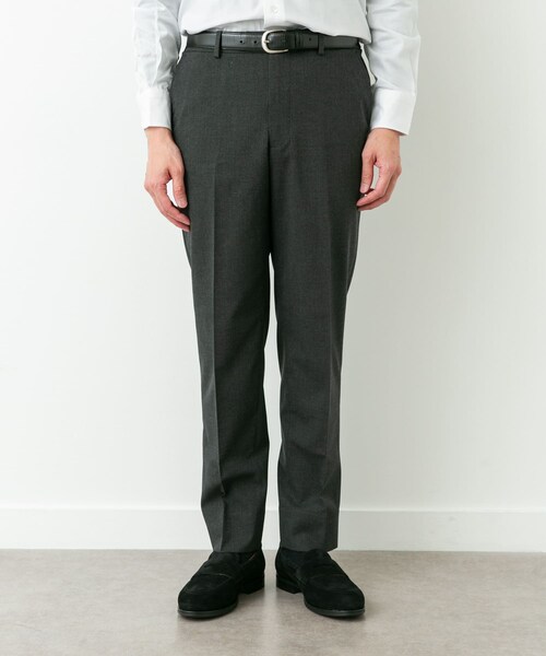 URBAN RESEARCH DOORS（アーバンリサーチドアーズ）の「LIFE STYLE TAILOR　ウールライクコンフォータブルスマートパンツ（スラックス・メンズ・NAVY/GRAY・S/M/L/XL）」の8枚目の写真