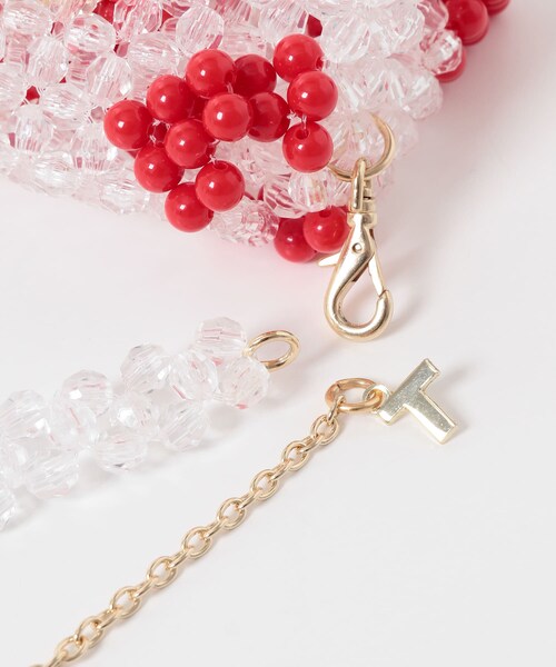 URBAN RESEARCH DOORS（アーバンリサーチドアーズ）の「TOOS　3WAY CHAIN BAG MINI（ショルダーバッグ・レディース・RED・One）」の8枚目の写真
