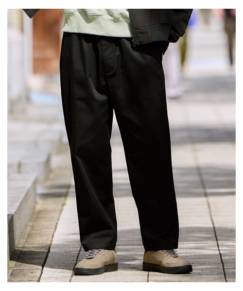 nissen（ニッセン）の「総ゴムワイドテーパードパンツ【大きいサイズ有】（パンツ・メンズ・オフホワイト/デニム/ベージュ/ネイビー/黒・M/L/LL/3L/4L/5L/6L/8L/10L）」の19枚目の写真