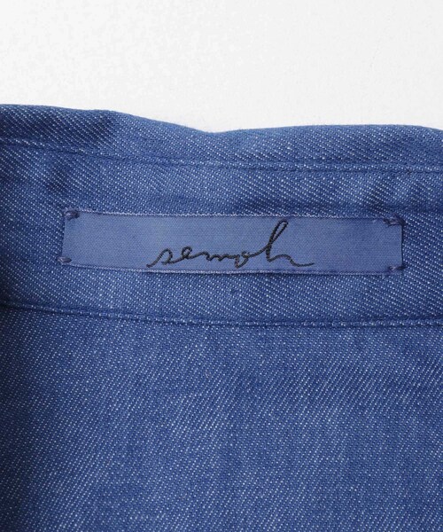 URBAN RESEARCH(アーバンリサーチ)の「semoh Eastern Western Shirts(シャツ/ブラウス・メンズ・LIGHT BLUE・2/3)」の11枚目の写真