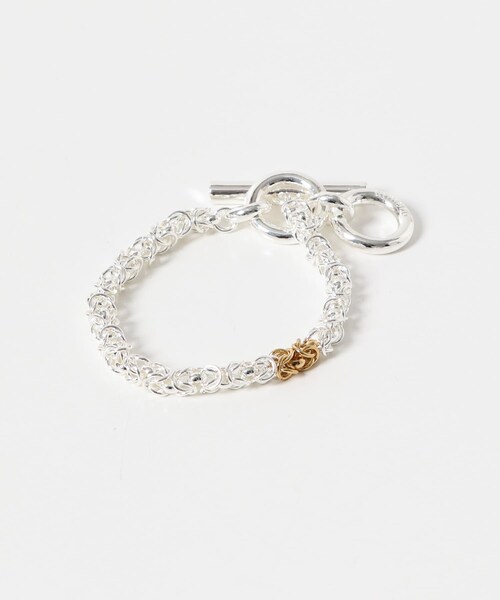 URBAN RESEARCH ROSSO（アーバンリサーチロッソ）の「in mood　HAND MADE chain bracelet（ブレスレット・レディース・mix・-）」の2枚目の写真