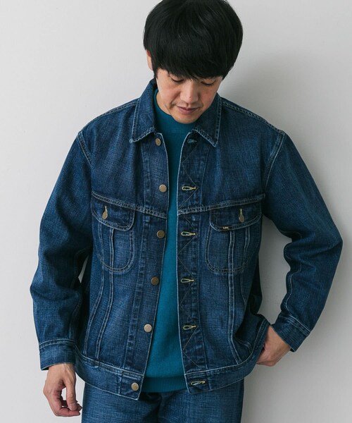 URBAN RESEARCH DOORS（アーバンリサーチドアーズ）の「『別注』Lee101×DOORS　JACKET（デニムジャケット・メンズ・DARK USED/RIGID/ONE WASH/LIGHT USED・38/40/42）」の10枚目の写真