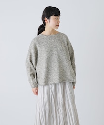 かぐれ | テープヤーンボートネックニット(ニット/セーター)