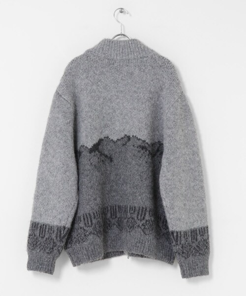 EKAL（エカル）の「TATESHINAカウチンニット（カーディガン/ボレロ・メンズ・マウンテン/ディア・M/L）」の15枚目の写真