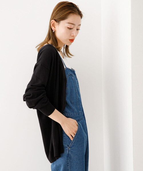 URBAN RESEARCH Sonny Label（アーバンリサーチサニーレーベル）の「『接触冷感/UVカット』クールミストカーディガン（カーディガン/ボレロ・レディース・L.グレー/オフ/ミント/ブラック・FREE）」の16枚目の写真