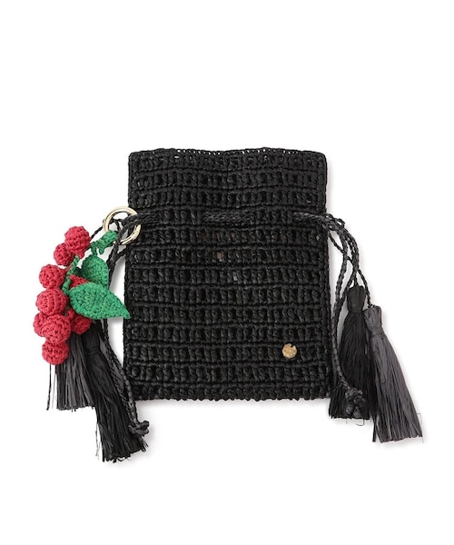 ADAM ET ROPE'(アダムエロペ)の「【J'aDoRe・店舗限定】【MAISON N.H PARIS(メゾンエヌアッシュパリ)】ROXANE CHARM(ハンドバッグ・レディース・ブラック系・F)」の6枚目の写真