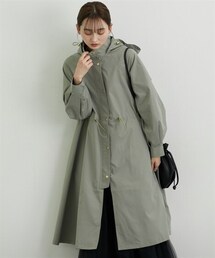 nissen | バックヨークロング丈モッズコート(モッズコート)