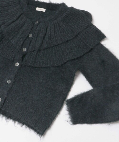 LAATO（ラート）の「frill frill knit cardigan（ニット/セーター・レディース・ラテ/シャドウ/モス/ハニー・FREE/Free）」の18枚目の写真