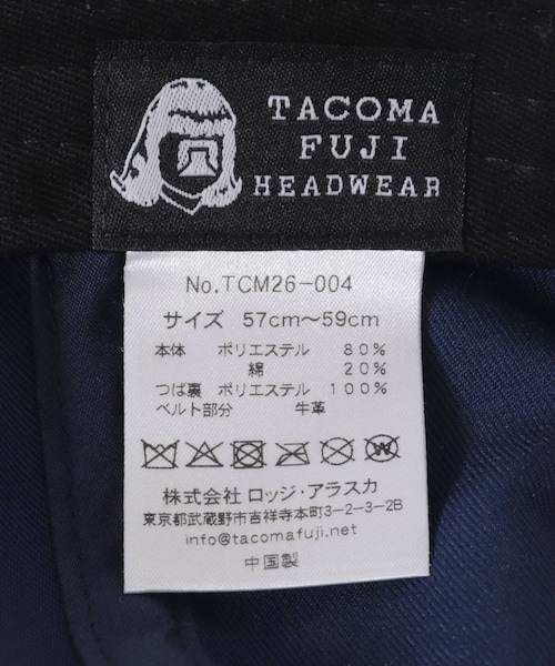 EKAL(エカル)の「TACOMA FUJI RECORDS HOT DOG VNTG LOGO CAP 26(キャップ・メンズ・NAVY・One)」の8枚目の写真