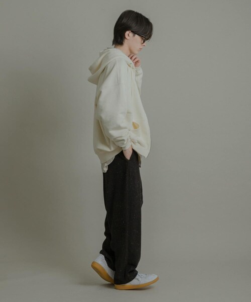 SENSE OF PLACE by URBAN RESEARCH（センスオブプレイスバイアーバンリサーチ）の「『ユニセックス』Wジップパーカー（パーカー・メンズ・IVORY/BLACK/GRAY/RED・M/L）」の15枚目の写真