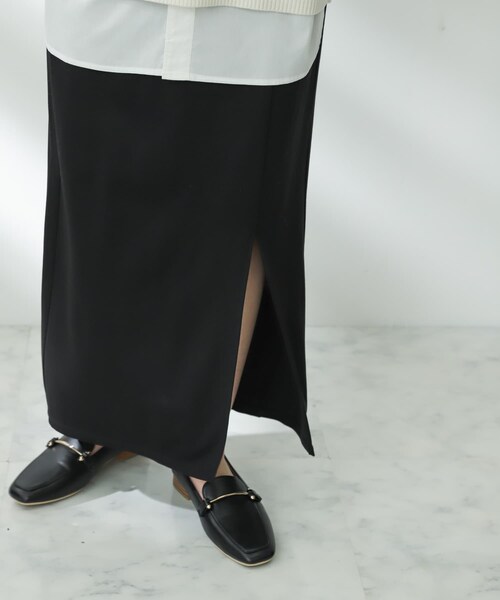 SENSE OF PLACE by URBAN RESEARCH（センスオブプレイスバイアーバンリサーチ）の「スリットペンシルスカート（スカート・レディース・GREIGE/BLACK/BROWN・S/M）」の17枚目の写真