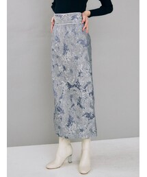 MERCURYDUO | バックレースアップタイトスカート(スカート)