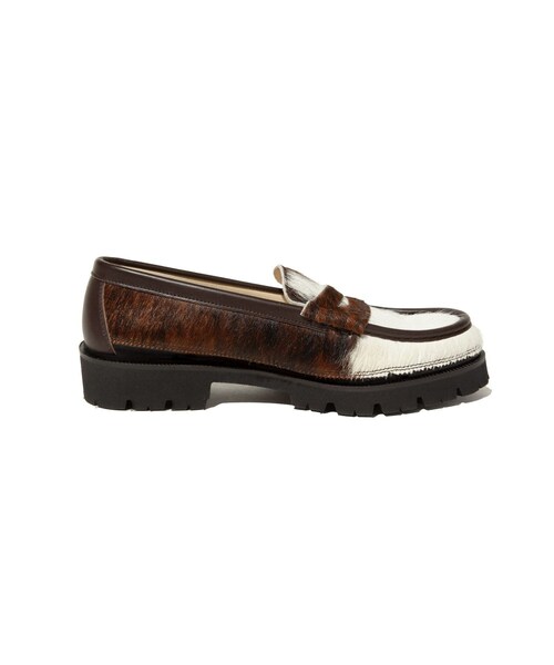 ADAM ET ROPE'(アダムエロペ)の「【KYOU(キョウ)】SKOOL Type.4 EXTRALIGHT Natural Hair Calf Leather Loafers by HARUTA(ローファー・レディース・キャメル・22.5/23/23.5/24)」の7枚目の写真